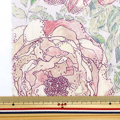 [De la quantité 5] Tissu "LibertéPelouse Tana Rose Zandy 3635180-J22B" 【Yuzawayaoriginal】
