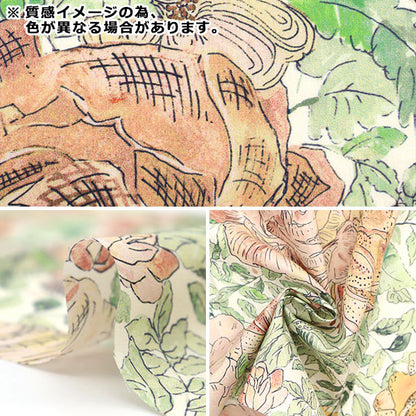 [De la quantité 5] Tissu "LibertéPelouse Tana Rose Zandy 3635180-J22B" 【Yuzawayaoriginal】