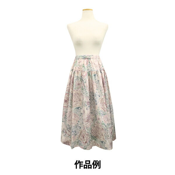 [De la quantité 5] Tissu "LibertéPelouse Tana Rose Zandy 3635180-J22B" 【Yuzawayaoriginal】