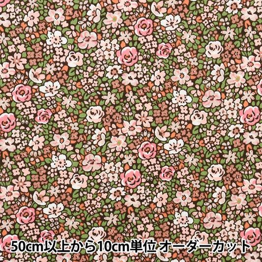 [來自數量5] 織物 "自由自由印刷60/2 tenjiku emaruze 3632010T-yk" Liberty Japan