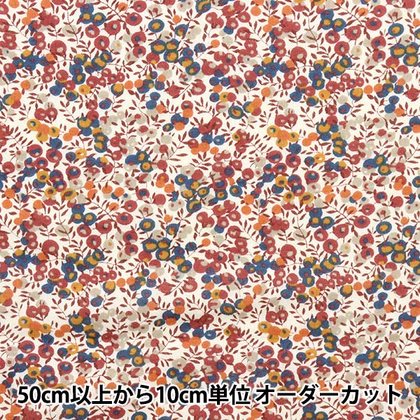 [From quantity 5] Fabric "Liberty Liberty Print 60/2 Tenjiku Wiltshirebad 36300116-CK" Liberty Japan