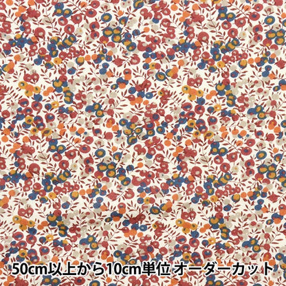 [From quantity 5] Fabric "Liberty Liberty Print 60/2 Tenjiku Wiltshirebad 36300116-CK" Liberty Japan