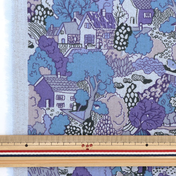 [來自數量5] 織物 "Liberty Liberty Print Air Cotto Apple Door 813331110-J22C" Liberty Japan