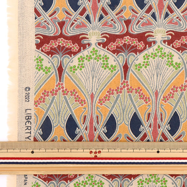 [De la quantité 5] Tissu "Liberty Liberty Print Air Cott Ironus 3632001-J22B" Liberty Japan