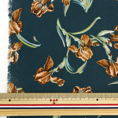 [Dalla quantità 5] Tessuto "Liberty Liberty Print tana de pelouse Iris francese 363J6806-A" Liberty Japan