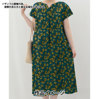 [Dalla quantità 5] Tessuto "Liberty Liberty Print tana de pelouse Iris francese 363J6806-D" Liberty Japan