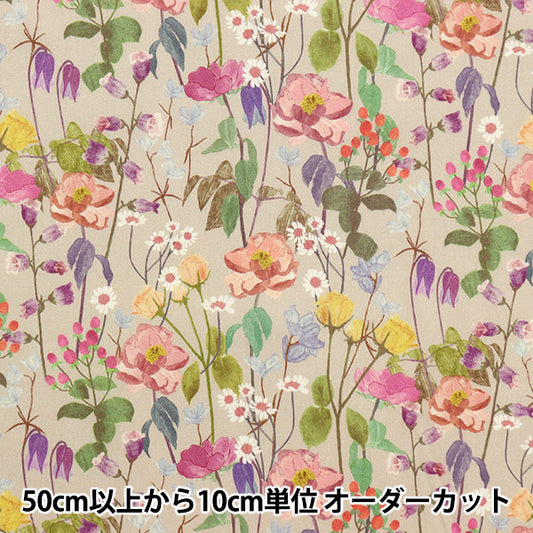 [수량 5에서] 천・원단 "리버티 리버티 프린트 타나론 요정 꼬리 숲 363J6809-B" Liberty Japan