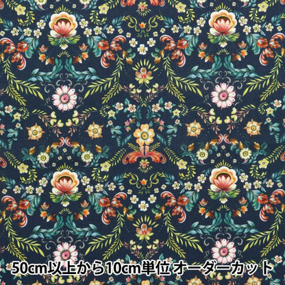 [De la quantité 5] Tissu "Liberty Liberty Print Pelouse Tana Roseming 363J6817-A" Liberty Japan