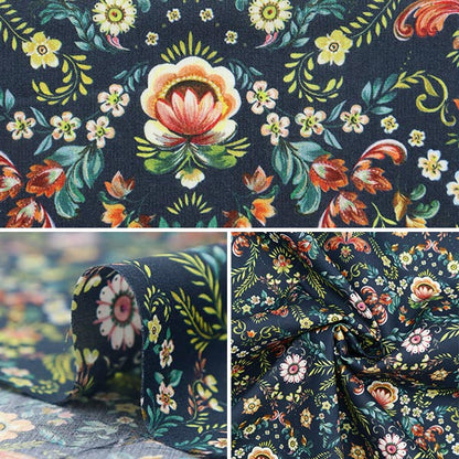 [De la quantité 5] Tissu "Liberty Liberty Print Pelouse Tana Roseming 363J6817-A" Liberty Japan