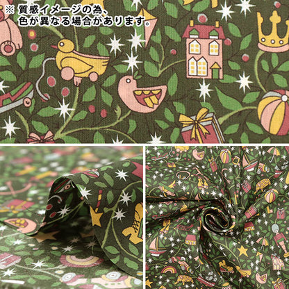 [Из количества 5] Ткань "Liberty Liberty Print Тана газон Магический лес 3631293-b" Liberty Japan