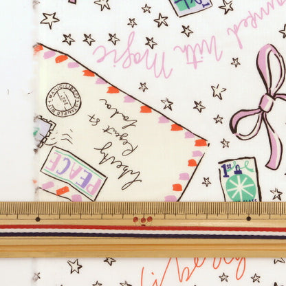 [Dalla quantità 5] Tessuto "Liberty Liberty Print tana de pelouse Top Top con Magic 36364582-B" Liberty Japan