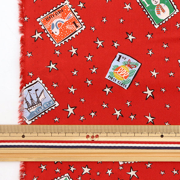 [Dalla quantità 5] Tessuto "Liberty Liberty Print tana de pelouse Saluti del festival 36364583-A" Liberty Japan