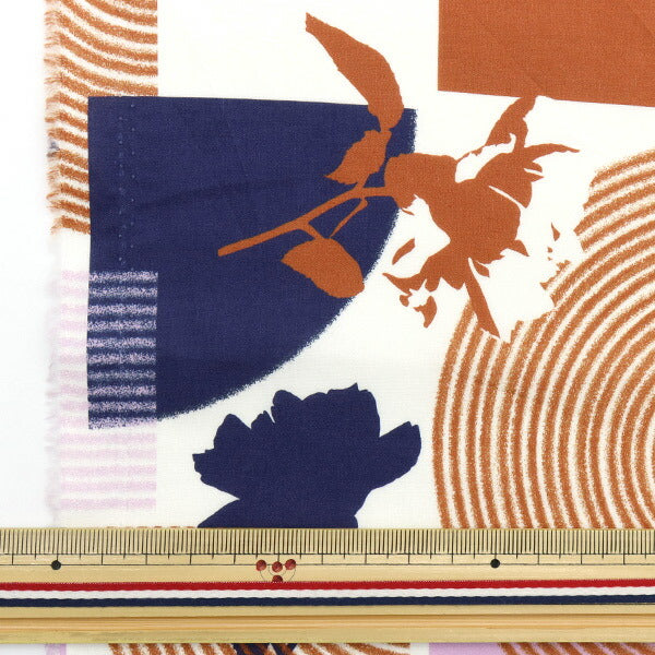 [Из количества 5] Ткань "Liberty Liberty Print Тана газон Zen Rose 3633136-23at" Свобода Япония