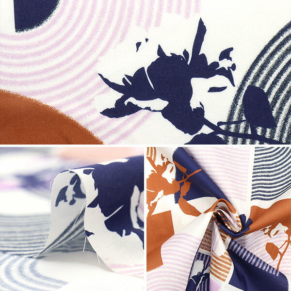 [Из количества 5] Ткань "Liberty Liberty Print Тана газон Zen Rose 3633136-23at" Свобода Япония