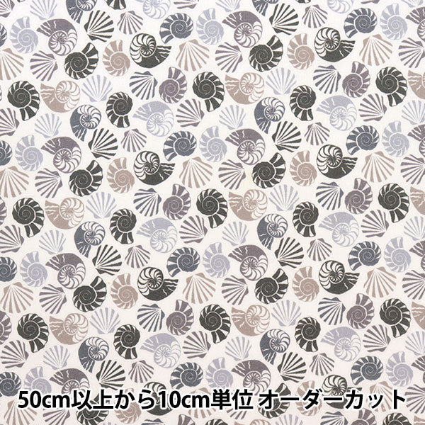 [수량 5에서] 천・원단 "리버티 리버티 프린트 타나론 Sea Sea Shells 3633111-23BT" Liberty Japan