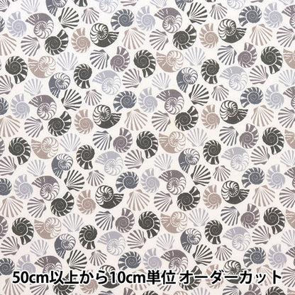 [수량 5에서] 천・원단 "리버티 리버티 프린트 타나론 Sea Sea Shells 3633111-23BT" Liberty Japan