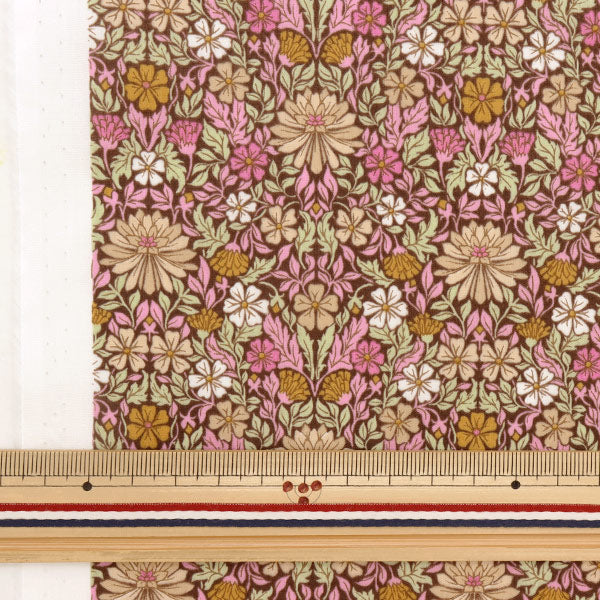 [Из количества 5] Ткань "Liberty Liberty Print Тана газон Moon Flower 1223102-P23B" Liberty Japan