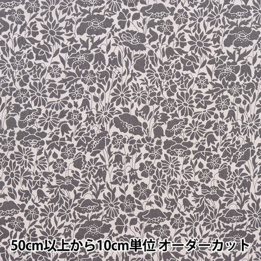 [來自數量5] 織物 "自由自由印刷 塔納草坪 罌粟天3633125-P23B" Liberty Japan