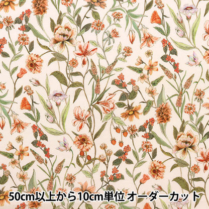 [Dalla quantità 5] Tessuto "Liberty Liberty Print tana de pelouse Megumi 3633126-23at" Liberty Japan