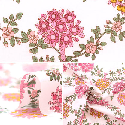 [來自數量5] 織物 "自由自由印刷 塔納草坪 夏季果園3633132-23AT" Liberty Japan