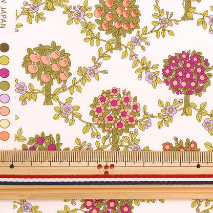 [De la quantité 5] Tissu "Liberty Liberty Print Pelouse Tana Summer Orchard 3633132-23CT" Liberty Japan