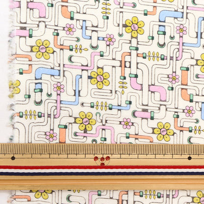 [De la cantidad 5] Tela "Liberty Liberty Print Césped Tana Pipe Dream 3633144-23at" Liberty Japan