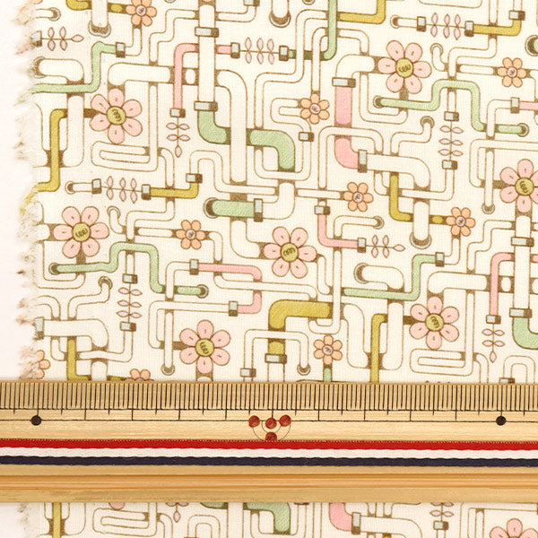 [De la cantidad 5] Tela "Liberty Liberty Print Césped Tana Pipe Dream 3633144-23BT" Liberty Japan