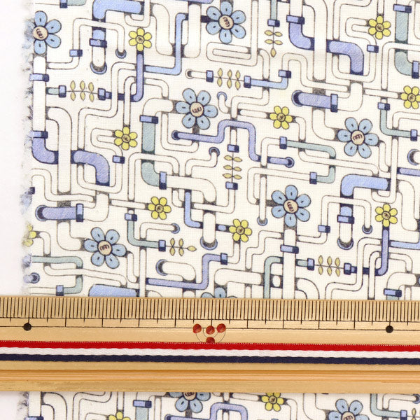 [De la cantidad 5] Tela "Liberty Liberty Print Césped Tana Pipe Dream 3633144-23ct" Liberty Japan