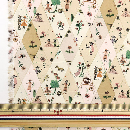 [De la quantité 5] Tissu "Liberty Liberty Print Pelouse Tana Picnic défilé 3633109-23AT" Liberty Japan