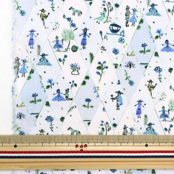 [De la quantité 5] Tissu "Liberty Liberty Print Pelouse Tana Picnic défilé 3633109-23BT" Liberty Japan