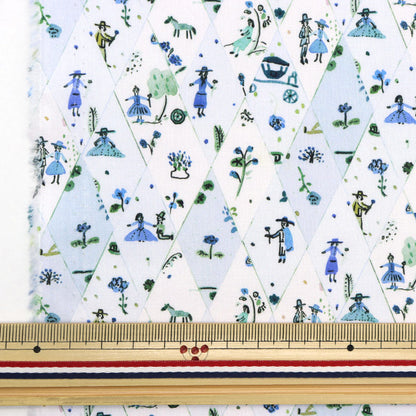 [De la quantité 5] Tissu "Liberty Liberty Print Pelouse Tana Picnic défilé 3633109-23BT" Liberty Japan