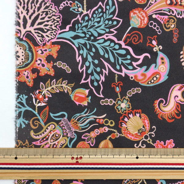 [De la cantidad 5] Tela "Liberty Liberty Print Césped Tana Ocean Deep 3633116-23at" Liberty Japan