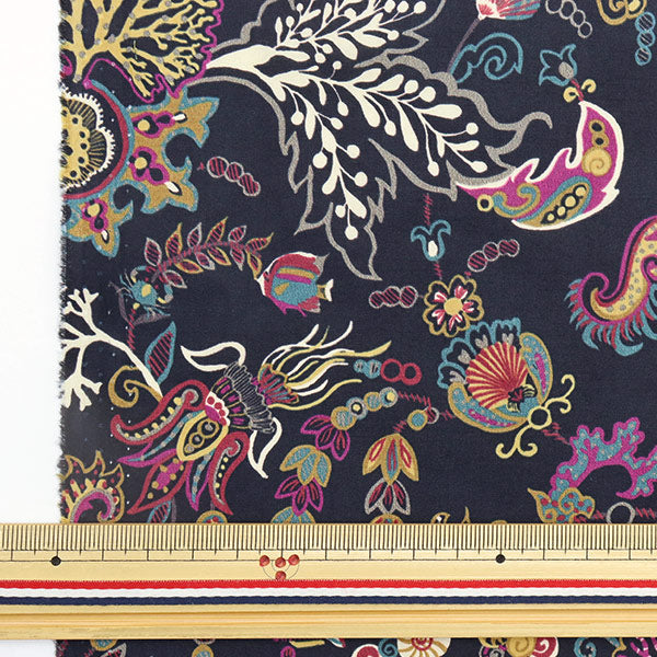 [Из количества 5] Ткань "Liberty Liberty Print Тана газон Deep Deep 3633116-SD23C" Liberty Japan