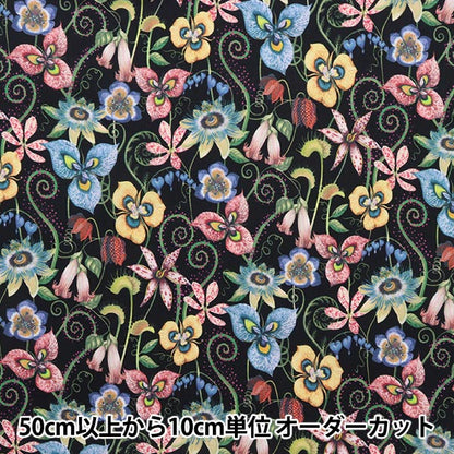[Dalla quantità 5] Tessuto "Liberty Liberty Print tana de pelouse MELEANZA 3633117-23CT" Liberty Japan