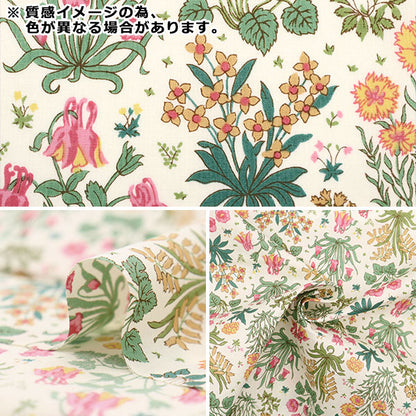 [From quantity 5] Fabric "Liberty Liberty Print Tana lawn Columb Stadies 3633133-23BT" Liberty Japan