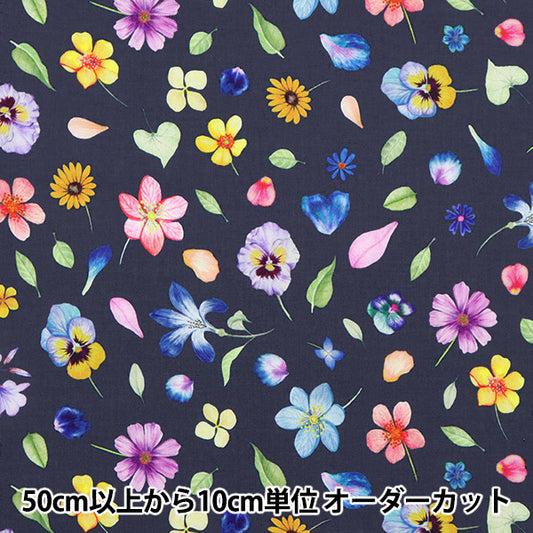 [De la quantité 5] Tissu "Liberty Liberty Print Pelouse Tana Fields fleur 3633139-23bt" Liberty Japan