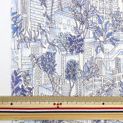 [Из количества 5] Ткань "Liberty Liberty Print Тана газон Заводская полиция 3633142-23bt" Liberty Japan