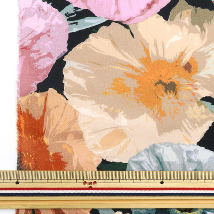 [De la quantité 5] Tissu "Liberty Liberty Print Pelouse Tana Poppy Wonder 3633146-23at" Liberty Japan