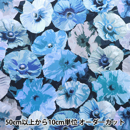 [De la cantidad 5] Tela "Liberty Liberty Print Césped Tana Poppy Wonder 3633146-23BT" Liberty Japan