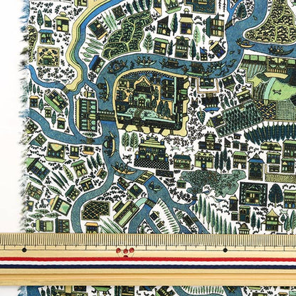 [Из количества 5] Ткань "Liberty Liberty Print Тана газон Карта шаблона 3633192-23ct" Liberty Japan