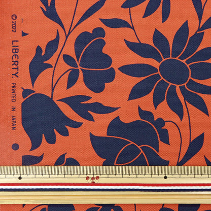 [De la quantité 5] Tissu "Liberty Liberty Print n ° 11 Canvas Popidone 2343102-SD23A" Liberté Japon