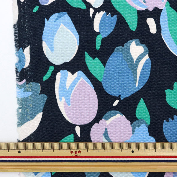 [Dalla quantità 5] Tessuto "Liberty Liberty Print n. 11 Canvas Tulip Bouquet 2583101-J23b" Liberty Giappone