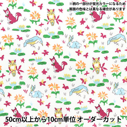 [De la cantidad 5] Tela "Color de neón de Liberty Césped Tana Oscarneon 3339255sp-j23c" Libertad Japón