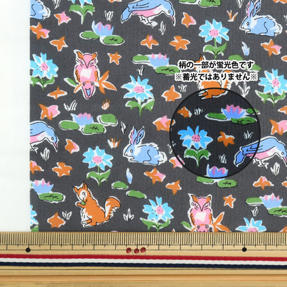 [De la cantidad 5] Tela "Color de neón de Liberty Césped Tana Oscarneon 3339255sp-j23e" Libertad Japón