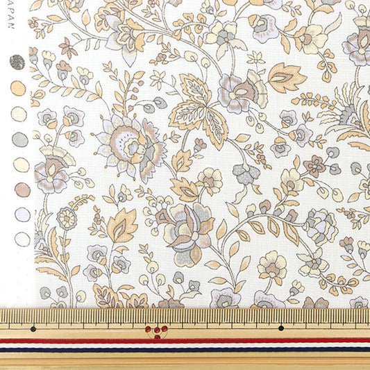 [Aus Menge 5] Stoff "Liberty Fabric Flanders Leinen Kazusa 3633118-J23C" Liberty Japan