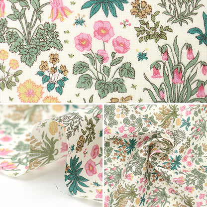 [Aus Menge 5] Stoff "Liberty Fabric Flandern Leinen Columbustadi 3633133-23a" Liberty Japan