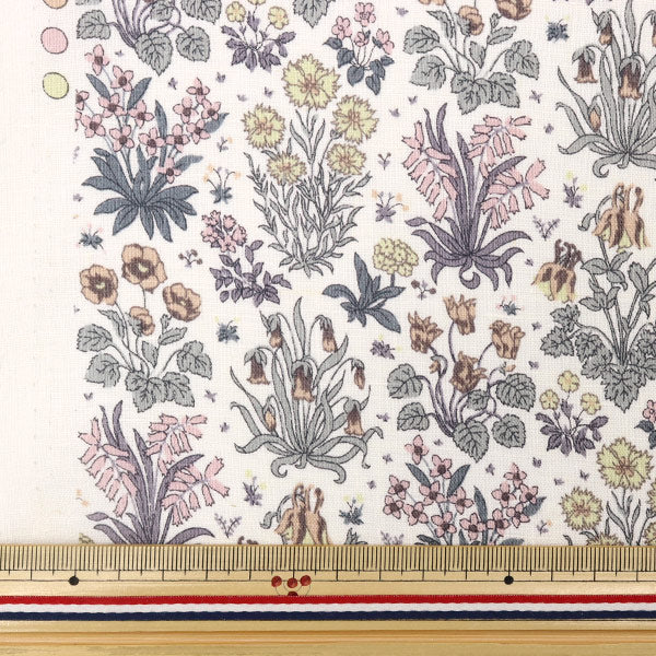 [Aus Menge 5] Stoff "Liberty Fabric Flandern Leinen Columbustadi 3633133-J23A" Liberty Japan