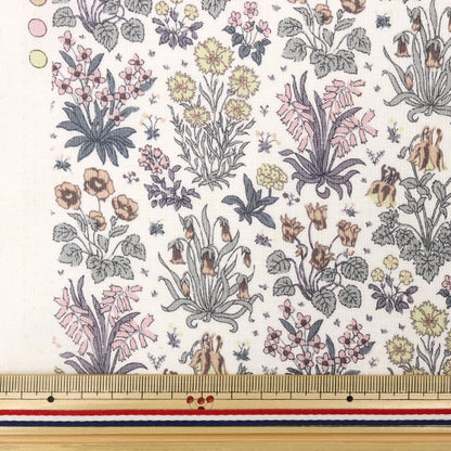 [Aus Menge 5] Stoff "Liberty Fabric Flandern Leinen Columbustadi 3633133-J23A" Liberty Japan