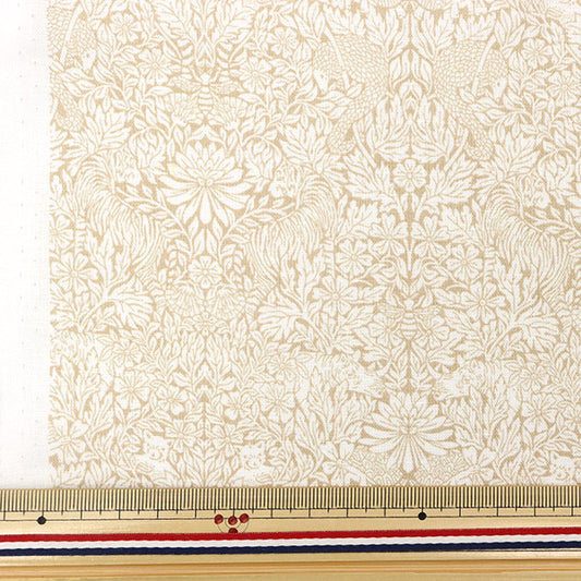 【数量5から】 生地 『リバティ・ファブリックス フランダースリネン サバイバル 3633119-J23A』 Liberty Japan リバティジャパン