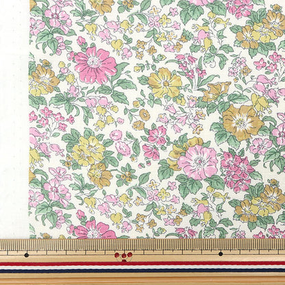 [Aus Menge 5] Stoff "Liberty Fabric Flanders Leinen Claire Rich 3633103-J23I" Liberty Japan